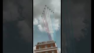 The Platinum Jubilee Fly Over #london