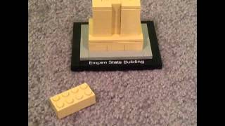 Lego Empire State Building stop motion