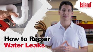 How to Repair Water Leaks in 3 Easy Steps | Island Paints