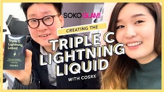 Charlotte's Korea Vlog: Creating The Triple C Lightning Liquid w/ COSRX! | Soko Glam