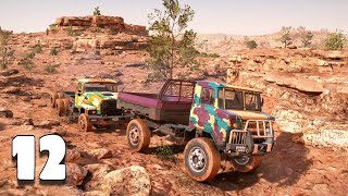 Off-Road Truck Recovery in the Grand Canyon - Expeditions: A MudRunner Game Gameplay!