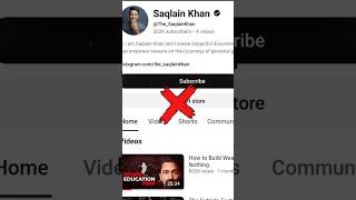 Saqlain khan 🔥 youtube ka algorithms hila Diya @The_SaqlainKhan  #facts #shorts