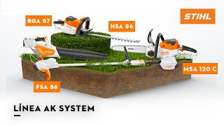 Línea AK System - STIHL | STIHL MÉXICO