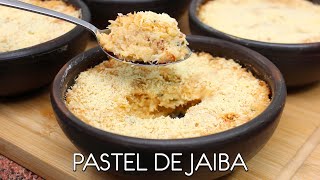 PASTEL DE JAIBA 🦀 (cremoso, sabroso, ¡perfecto!) - Come como príncipe