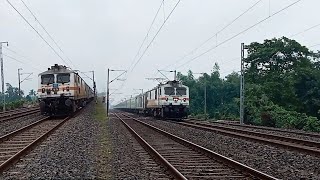 High Speed LHB & ICF Trains Sealdah Duronto+Patna Shatabdi+Jammu Tawi+Upasana Attack Indian Railways