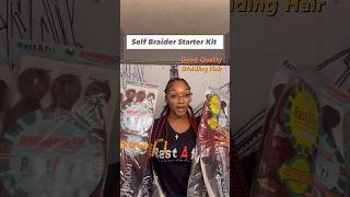 SELF BRAIDER STARTER KIT @RastAfri_Braid #blackhairstyles #braids #diyhairstyles #braidstyles