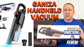 GANIZA HANDHELD VACUUM CORDLESS CAR VACUUM