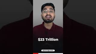 Debt on USA is $30 Trillion | #shorts #shortvideo #finance #tax #usa #debt #taxes #bonds #gdp #rbi