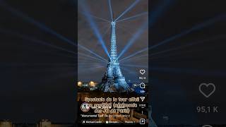 🗼🇨🇵spectacle de la tour Eiffel cérémonie des JO#shorts #jeuxolympiques #france #paris #youtube #news