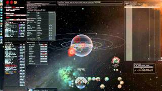 EVE Online | Triumvirate. Interceptor fleet and ratting Thanatos kill | 2013-11-23