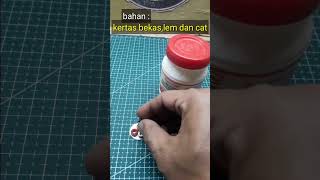 gelas mini dari kertas #cardboard #diorama#kreatif #diy