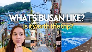 📍Busan Travel Guide - costs, tips before you go + things to do - Korea Solo Travel Vlog