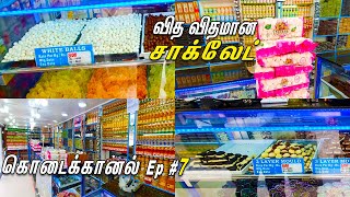 Ep#7 🔥100 சாக்லேட் வகைகள் கொடைக்கானல்🔥 Tasty chocolate varieties in kodaikanal