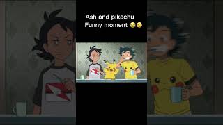 Ash and pikachu funny moment 🤣😂😂