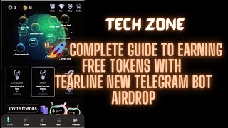 🚀 Complete Guide to Earning FREE Tokens with Tearline New Telegram Bot Airdrop