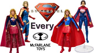 Every DC Multiverse McFarlane Toys Supergirl Comparison List