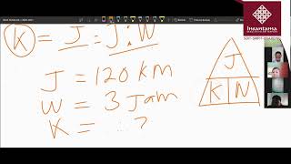 Pembelajaran Matematika Via Zoom Tentang Jarak, Kecepatan dan Waktu