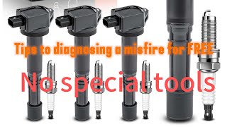 How to diagnose a misfire for free without special tools.