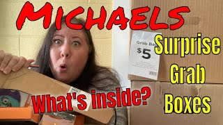 Michaels Surprise Grab Bags | 8 boxes WOW