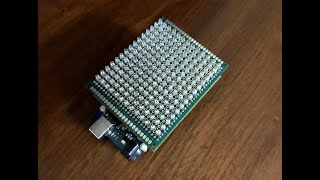 LED MATRIX SHIELD - FIRST TEST