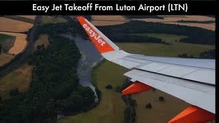 Easy Jet Takeoff From Luton Airport (LTN)