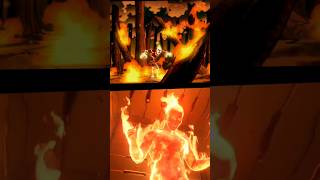 ben 10 heatblast vs human torch | who is winner ? #ben10 #ben10classic #ben10omniverse #mcu