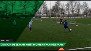 Xávion Deekman (FC Skillz JO10-1) wint Moment van het Jaar