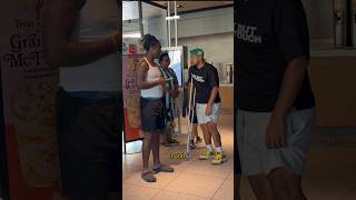 Asking People to pay for my food then give them $10,000 Prank #shorts #youtubeshorts