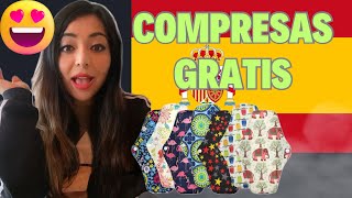 Compresas menstruales GRATIS en Catalunya.