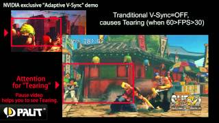 [Adaptive Vertical Sync] Prevent VSync=Off Tearing Demo