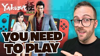 Why You NEED To Play Yakuza Kiwami On Nintendo Switch!