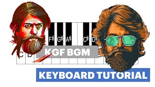 KGF Background Music Tutorial in Casio Keyboard