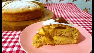 This is how you make a fantastic apple cake that everybody loves- Cooking ASMR