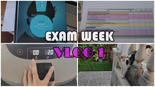 📚EXAM WEEK ( Vlog 1) - Cómo me organizo para los exámenes de la uni 💻 || AngiBeland