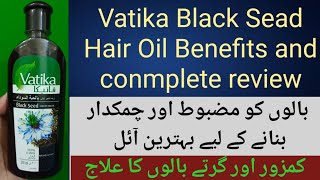 Vatika Black Sead hair oil benefits