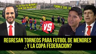 Regresan torneos del Futbol de Menores