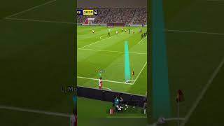 Easy way to Score From Corner in efootball2023 || tutorial || #football #footballshorts