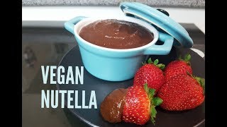 VEGAN NUTELLA - CookingwithKarma