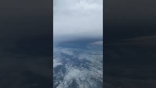 Close up of massive storm clouds, that our pilots had to fly around. #weather #storm #clouds