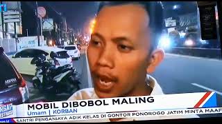 #viral mobil dibobol maling #maling