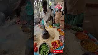 Bhel Puri Selling On Tirumala Footpath Way || Street Food || @thestreetfoodaroma  || #shorts