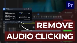 How To Remove Audio Clicking | Filmmaking Basics 🎬 | 100 SEC TUTORIAL