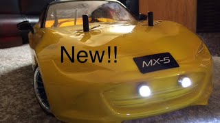 Unboxing of my new Tamiya m05 + new parts for the Tamiya dt03