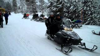 January 28, 2013 Gerlach Photo Tour of Yellowstone by Snowmobile