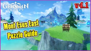 How to solve the puzzle at Mont Esus East | v4.1 Guide | Genshin Impact