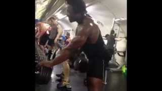 KWAME DUAH TRAINING BACK AT DOHERTYS GYM WITH PT SUPPLEMENTS