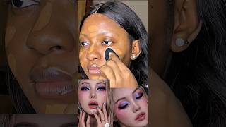 THIS KOREAN MAKEUP ON BROWN SKIN #youtube #makeuptutorial #koreanmakeup #kbeauty #makeupshorts