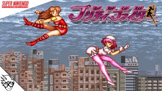 Seifuku Densetsu: Pretty Fighter (SNES/1994) - Juri Akasaka [Playthrough/LongPlay]