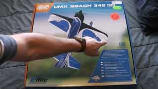 E-flight UMX SBACH 342 Whats in The Box?