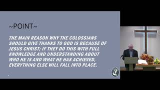 Sermon | Sept 11, 2022 | Walking with Christ [Colossians Pt 1]